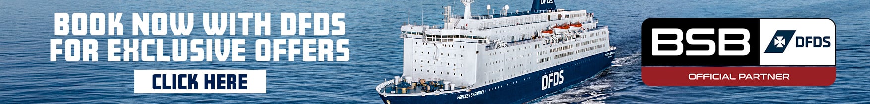 Book Now with DFDS For Exclusive Offers